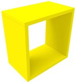 Nicho-Decorativo-Cubo-MontFacil-Color-Amarelo-285x285x175cm