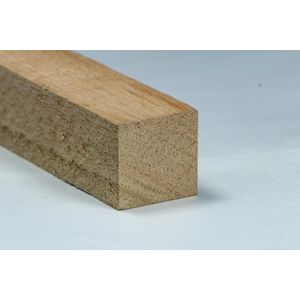Caibro de Madeira Eucalipto Quadrado Aplainado 3x3cm 1m