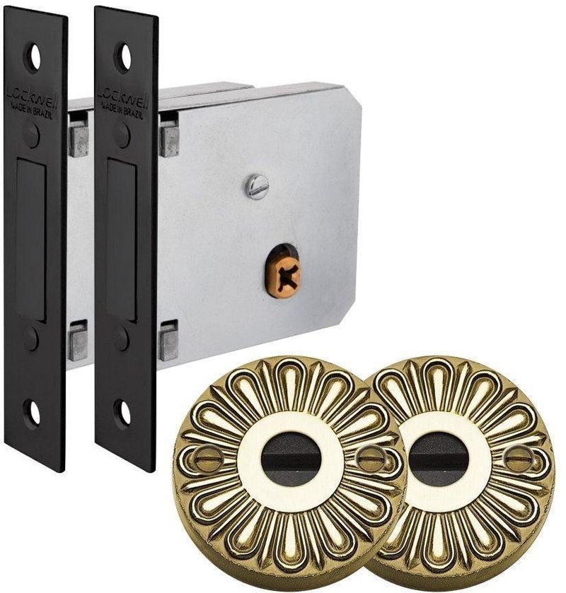 Fechadura-Completo-Supertrava-Quadrichave-Lockwell-Dose-Dupla-Colonial-40mm