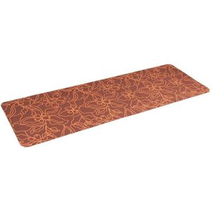 Passadeira Tapete Cozinha Alklin Home 120x40cm Cafezal