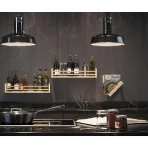 Prateleira Decorativa Box Muve Pinus Natural 45x13cm