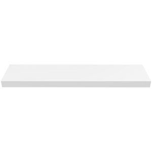 Prateleira Decorativa com Suporte Stilo Montfácil Branca Borda Reta 60x14cm