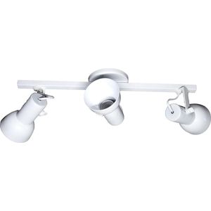 Luminária Trilho de Spot 3 Lâmpadas Caneca 60W Alumínio/ Polipropileno Luz Vita Branco Bivolt