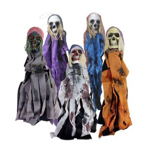 Boneco Esqueleto Pirata Halloween