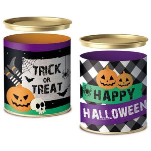 Lata Para Lembrancinha Halloween - 11cm X 9cm