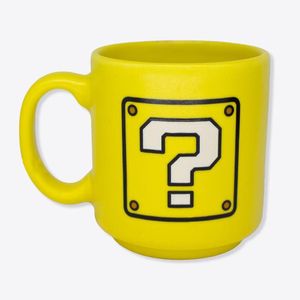 Caneca Mini Tina Interrogação Super Mario