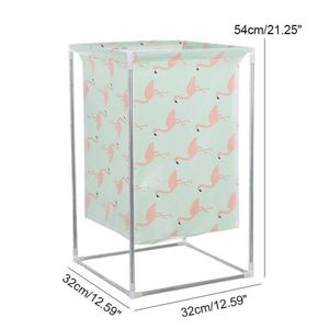 Cesto De Roupa Suja Inox Desmontável E Portátil – Organizador Para Lavanderia, Quarto E Brinquedos!