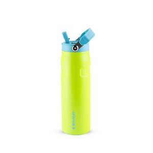 Garrafa Térmica Aerolight Flip Straw Em Inox Bright Lime 710ml Stanley