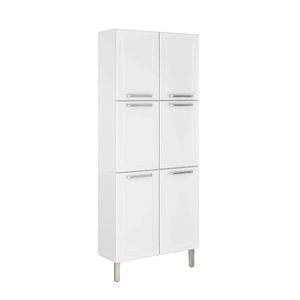 Paneleiro Duplo Tarsila 6 Portas Ipld-80 Itatiaia Branco