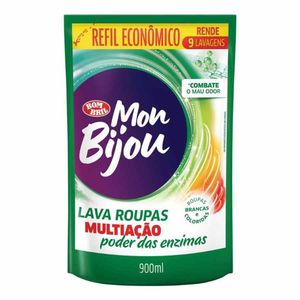 Lava Roupas Mon Bijou Multiação Verde 900ml
