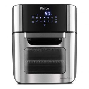 Fritadeira Air Fryer Oven Philco PFR2250V 4 Em 1 12L 1800W Preto 110V