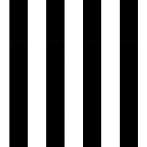 Adesivo de Parede Rolo Bobinex Listras Branco e Preto