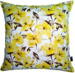 Almofada-Jacquard-Floral-Amarelo-Decortec-44X44cm