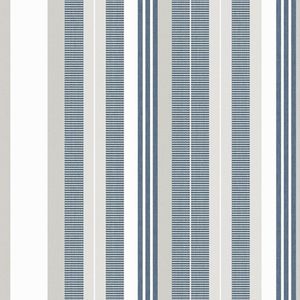 Papel De Parede Bobinex 6713 Listras Variadas Azul