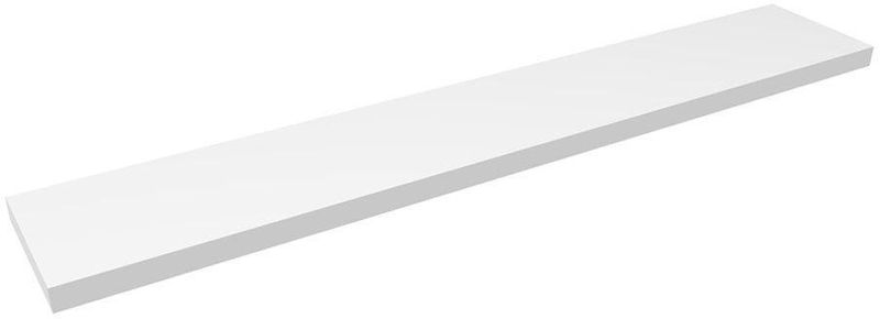 Prateleira-Decorativa-Reta-com-Suporte-Classic-Montfacil-Branca-Borda-Reta-150x25cm