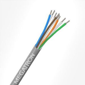 Cabo CCI 50x2 Pares Megatron Cinza Rolo com 100m