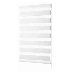 Persiana Rainbow Evolux Rolo Dupla 100x220cm Branco