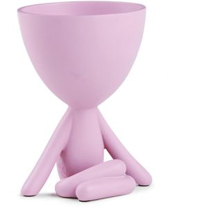 Vaso Decorativo Mart Collection Poliresina Rose 11x14x9,5cm