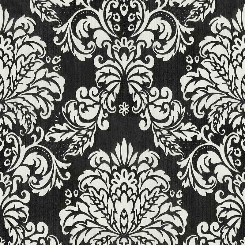 Adesivo-de-Parede-Rolo-Bobinex-Arabescos-Classicos-Preto-e-Branco