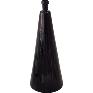 Base Abajur Tamanho G Sotille 25W Cerâmica Luminoteca Preto Bivolt