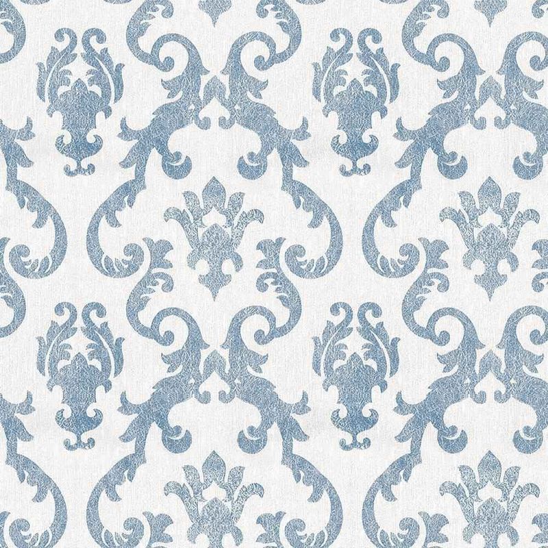 Papel-de-Parede-Bobinex-7321-Damask-Real-Azul-e-Branco