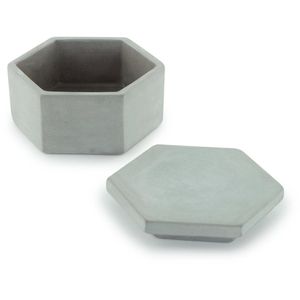 Pote Decorativo Mart Collection 12816 Cimento