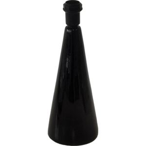 Base Abajur Tamanho M Sotille 25W Cerâmica Luminoteca Preto Bivolt