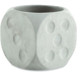 Cachepot Mart Collection 12821 Dado Cimento
