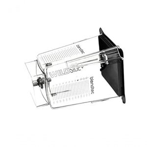 Jarra Blendtec Wildside Com Tampa Macia Preta Para Liquidificadores