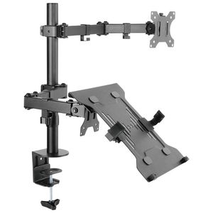 Suporte Para Monitor E Notebook Com Articulação Dupla