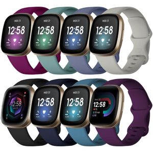 8 Pulseiras Compatíveis Com Fitbit Versa 3-4 E Sense 1-2