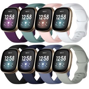 8 Pulseiras Compatíveis Com Fitbit Sense-versa 3-versa 4