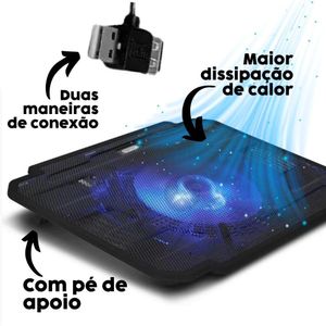 Base De Notebook C-cooler Preto Or-9012