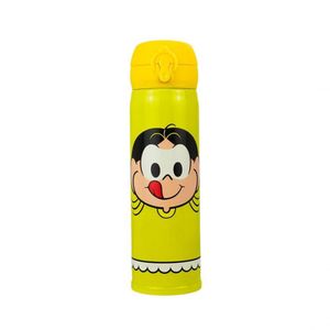 Garrafa Térmica Amarela Magali 400ml - Turma Da Mônica