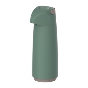 Garrafa Térmica Tramontina Exata Em Plástico Verde Com Ampola De Vidro 1,8 L