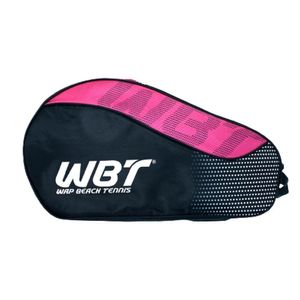Raqueteira Beach Tennis Wbt Mochila Raquetes Dupla Bolsa Ajustavel
