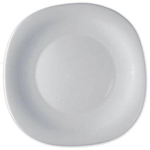 Jogo De Prato Sobremesa 6 Peças Parma Bormioli Branco 20cm