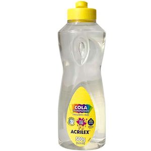Cola Transparente Acrilex - 500g