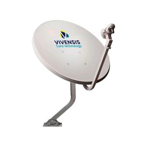 Antena Parabolica Ku 75cm C-10 (pedestal 61 Cm) Vivensis