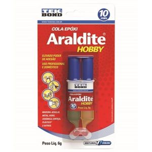 Adesivo Epóxi Araldite Hobby 10 Min