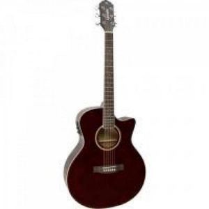 Violao Grand Auditorium Cutaway Gsf-3 Ceq Tdw Translucent Dark Wine