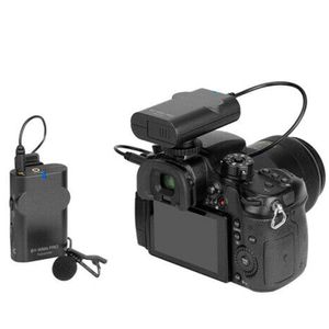 Microfone Sem Fio Lapela Dual-channel 2,4 Ghz By-wm4 Pro Celular Câmera Dslr Lorben