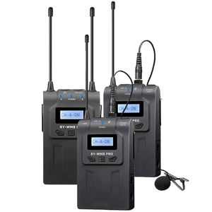 Microfone Sem Fio Dual-channel Uhf By-wm8 Pro-k2 Omnidirecional Lorben