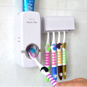 Dispender Automático Suporte Pasta De Dente E Escovas