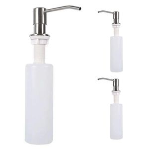 Dispenser Dosador Kit3Uni SaboneteLiq Detergente Inox