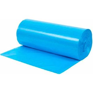 Kit Saco De Lixo Azul Pe 100l 5un Plaszom Azul