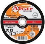 Disco-Abrasivo-de-Corte-Para-Ferro-e-Aco-Alcar-115x1-6x22-2mm-ABF-5
