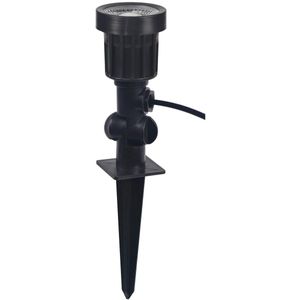 Espeto de Jardim Luminária Spot LED 5W Ambar Kian Preto Bivolt