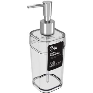 Porta Sabonete Líq. Splash Coza 290ml Cristal