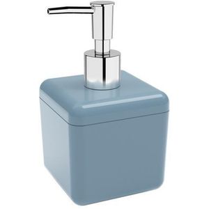 Porta Sabonete Líquido Cube Coza 330ml Azul Fog